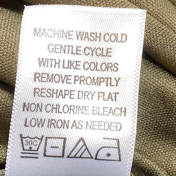 NWT Coldwater Creek Mesh Knit Skirt Plus Sz 1X/18 Brown Abstract Print #47P - Picture 9 of 9